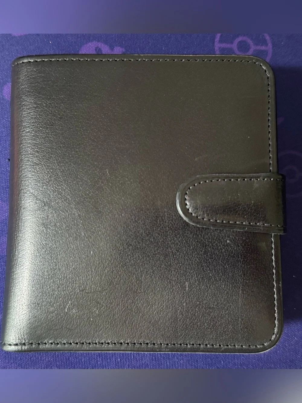 Coach Black Leather Bifold Wallet